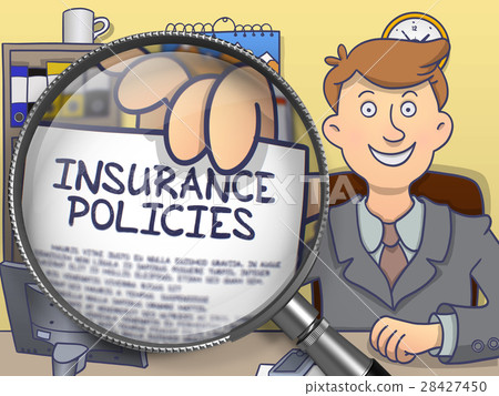 Insurance Policies through Lens. Doodle Style. Insurance Policies through Lens. Doodle Style. 28427450