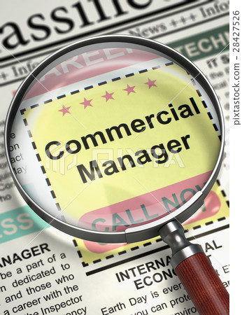 Commercial Manager Hiring Now. 3D. Commercial Manager Hiring Now. 3D. 28427526