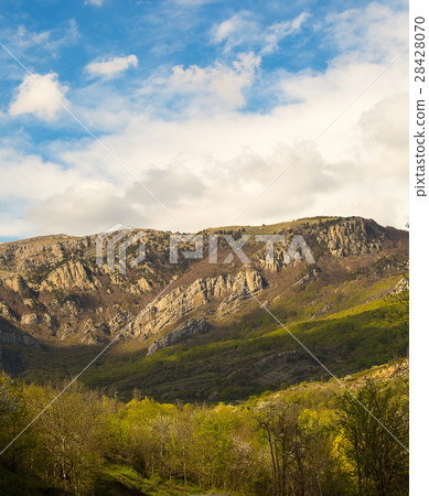 walk autumn day at the foot of the mountains walk autumn day at the foot of the mountains 28428070