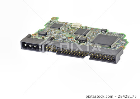 Electronic circuit board close up Electronic circuit board close up 28428173