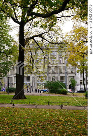 Autumn scenery in Saint Petersburg, Russia 28429579