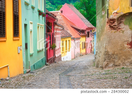 Colorful Houses of Sighisoara 28430002