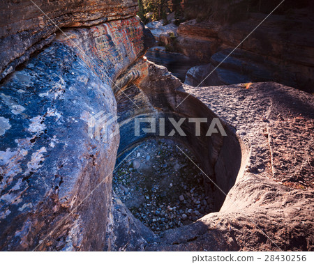 Athabasca Falls Canyon 28430256