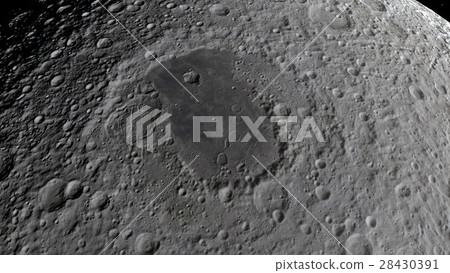 3d illustration of the Moon. Elements of this 28430391