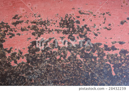 Cracked painted old metal texture 28432239