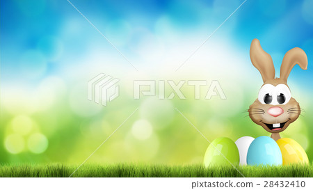 hidden happy easter bunny 28432410
