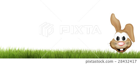 hidden happsy easter bunny 3d render 28432417