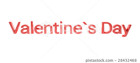 valentines day 3d render isolated valentines day 3d render isolated 28432468