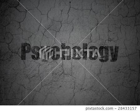 Health concept: Psychology on grunge wall Health concept: Psychology on grunge wall 28433157