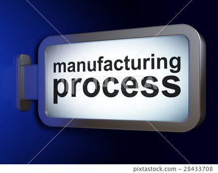 Industry concept: Manufacturing Process on Industry concept: Manufacturing Process on 28433708