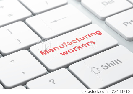 Industry concept: Manufacturing Workers on 28433710