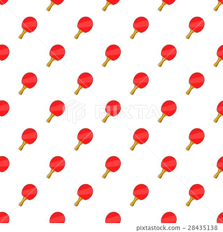 Table tennis racket pattern, cartoon style Table tennis racket pattern, cartoon style 28435138