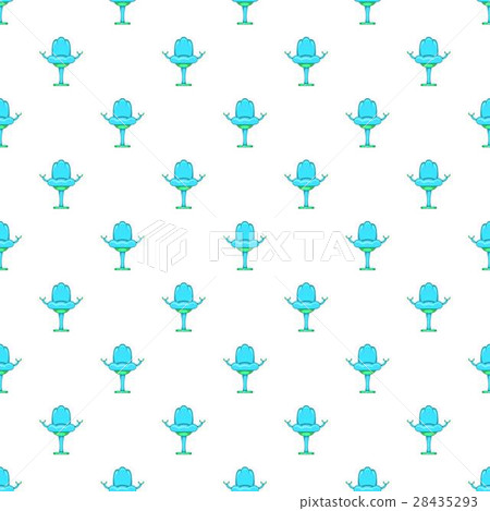 Gynecological chair pattern, cartoon style 28435293