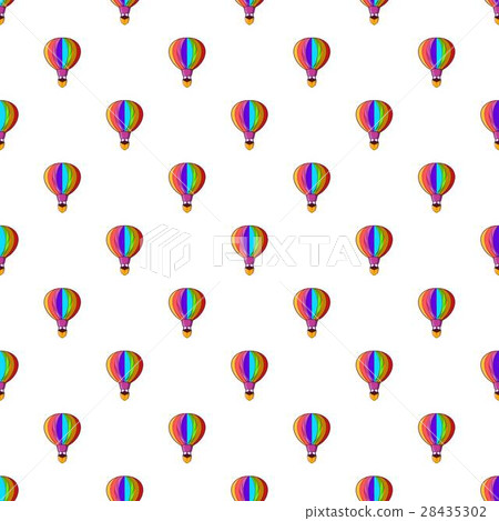 Balloon pattern, cartoon style - Stock Illustration [28435302] - PIXTA