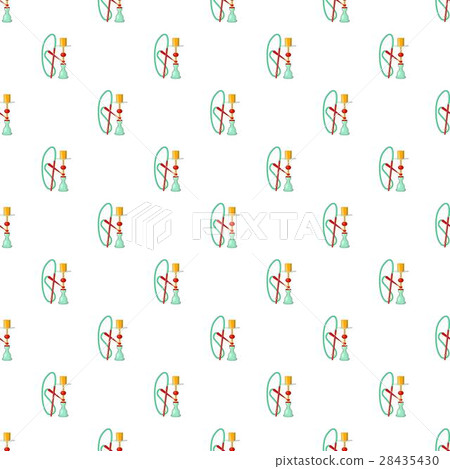 Hookah pattern, cartoon style Hookah pattern, cartoon style 28435430
