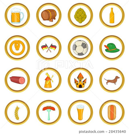 Germany vector set, cartoon style Germany vector set, cartoon style 28435640