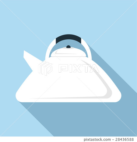 Teapot icon, flat style Teapot icon, flat style 28436588