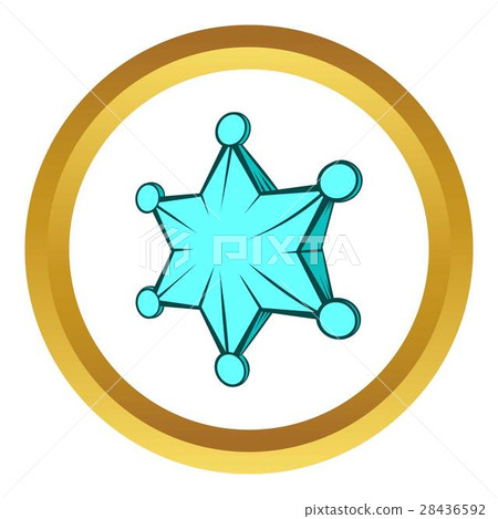 Star vector icon, cartoon style Star vector icon, cartoon style 28436592