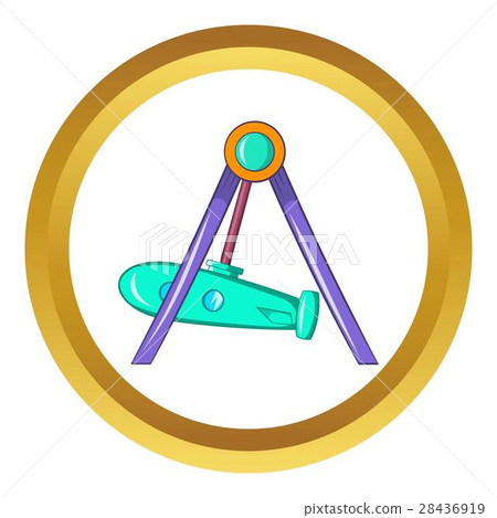 Rocket swing vector icon 28436919