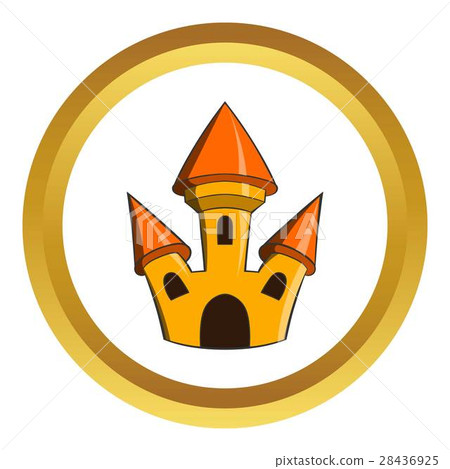 Castle vector icon Castle vector icon 28436925