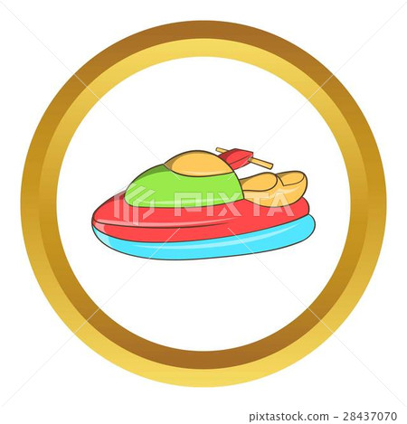 Jet ski vector icon 28437070