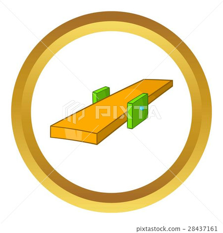Swing balancer vector icon 28437161