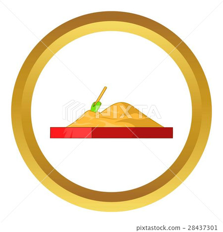 Children sandpit vector icon - Stock Illustration [28437301] - PIXTA