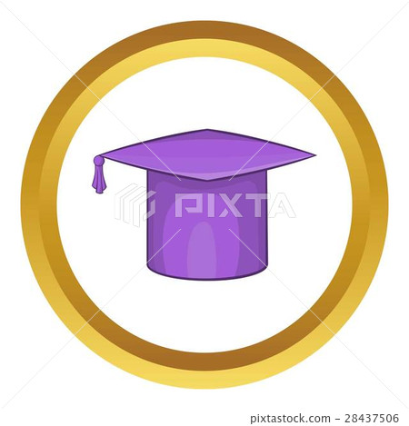 Graduation cap vector icon Graduation cap vector icon 28437506