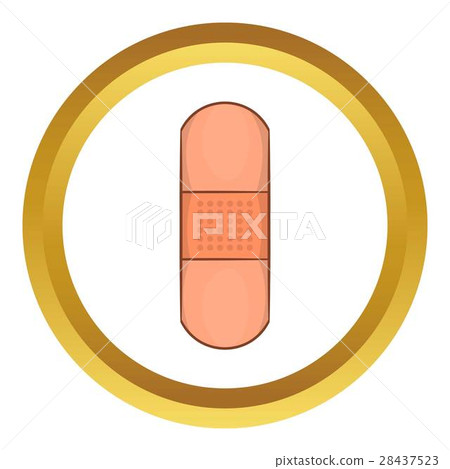 Medical patch vector icon Medical patch vector icon 28437523