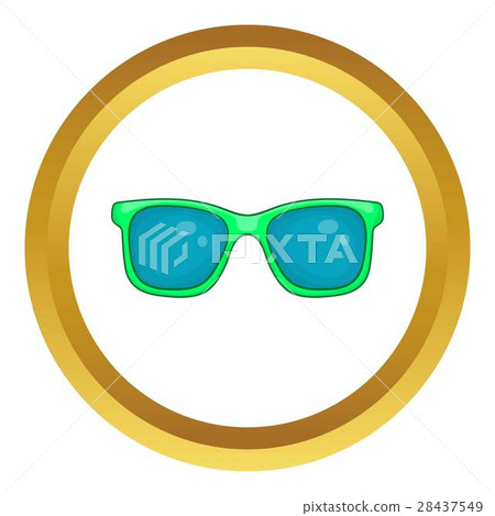Glasses vector icon Glasses vector icon 28437549