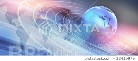 Graphical modern digital world news background Graphical modern digital world news background 28439979
