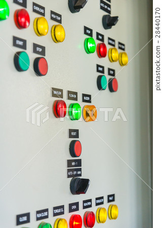 Control panel in the factory Control panel in the factory 28440170