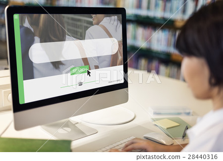 Distance learning blank search interface 28440316