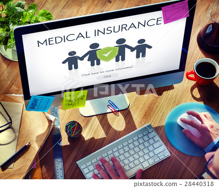 Family Insurance Reimbursement Protection Concept Family Insurance Reimbursement Protection Concept 28440318