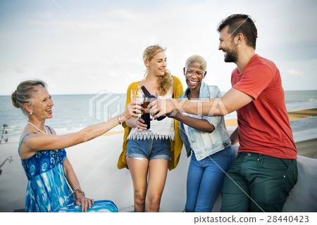 Group Of People Celebrating Concept 28440423
