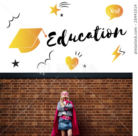 Education Graduation Cap Graphic Concept 28441014