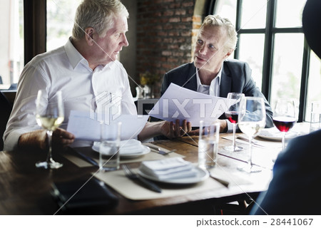 Business People Dining Together Concept 28441067