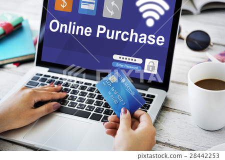 Online Purchasing Payment E-commerce Banking Online Purchasing Payment E-commerce Banking 28442253
