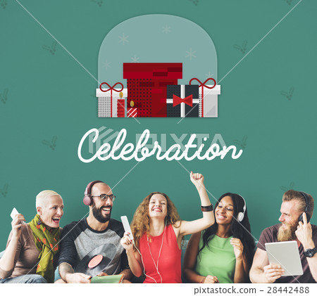 Christmas Celebration Party Xmas Concept 28442488