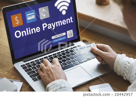 Online Purchasing Payment E-commerce Banking Online Purchasing Payment E-commerce Banking 28442957