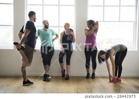 Workout Exercise Fitness Health Concept Workout Exercise Fitness Health Concept 28442973
