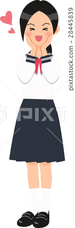 A woman glad in sailor uniforms 28445839