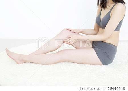 飲食女性形象足部護理足部按摩身體部位客廳 28446348
