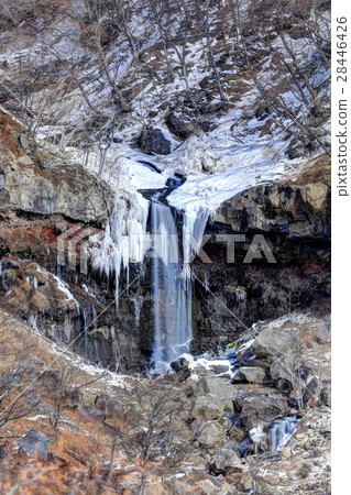 Hakusaka瀑佈在冬天 Hakusaka瀑佈在冬天 28446426