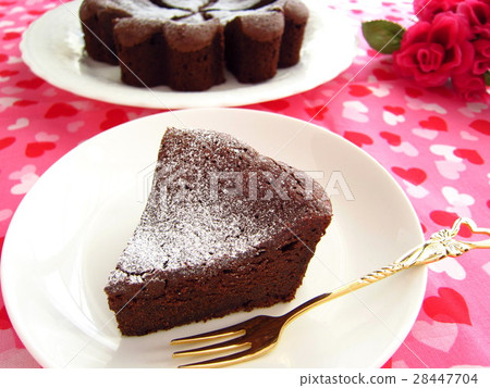 Gateau chocolat on Valentine's Day 28447704