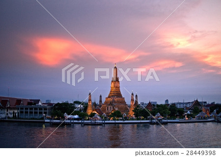 Twilight at Arun Temple 28449398