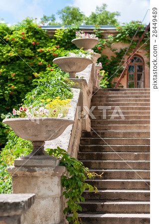 Cozy patio with small garden in museum of Cozy patio with small garden in museum of 28449489