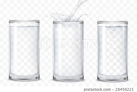 Set of icons glasses with a Set of icons glasses with a 28450221