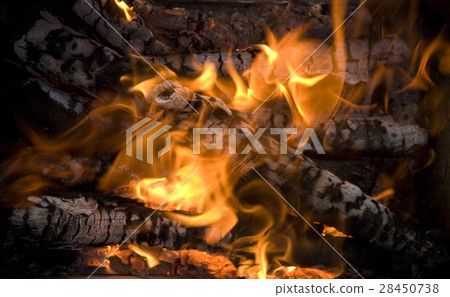 burning firewood burning firewood 28450738