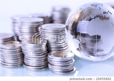 Financial concept, home saving. 28450882